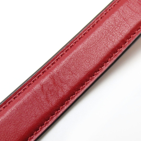 Coach COACH Leather Shoulder Bag 68168 Red Brown Leather Crossbody Bag 68168 - Picture 14 of 16